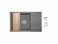 Мойка GRANULA ES-7807 графит 780х500мм