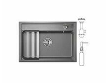 Мойка GRANULA KS-7301 алюминиум 730х510мм