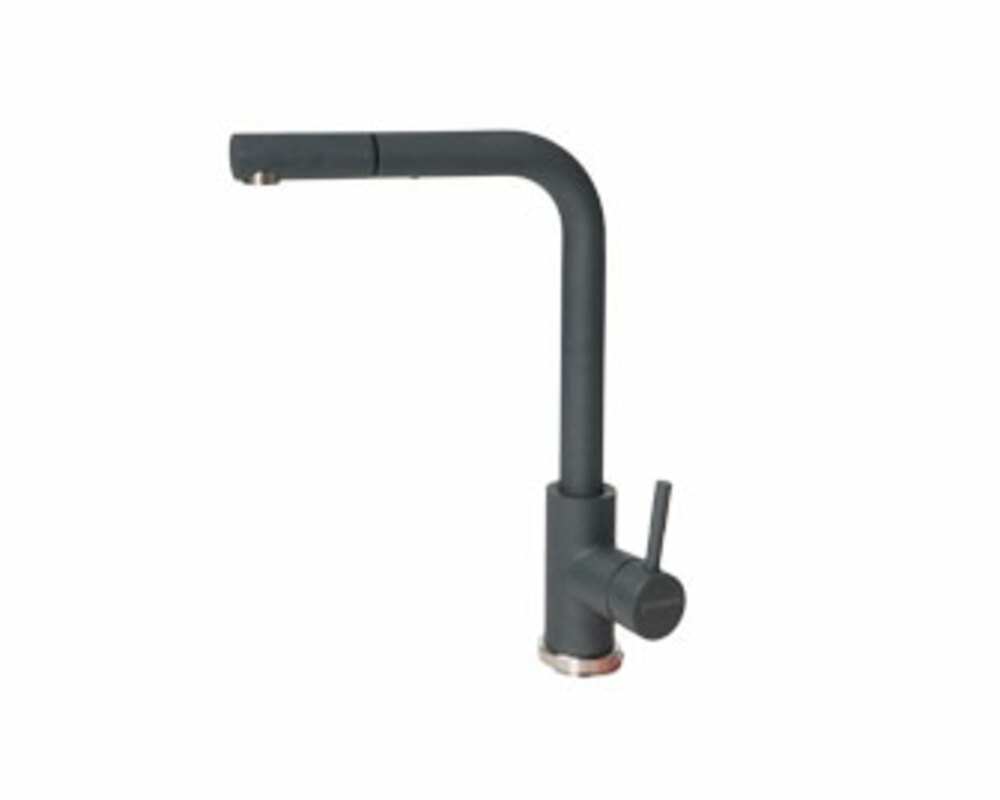 Смеситель для кухни KitKraken KILDE Graphite тёмно-серый