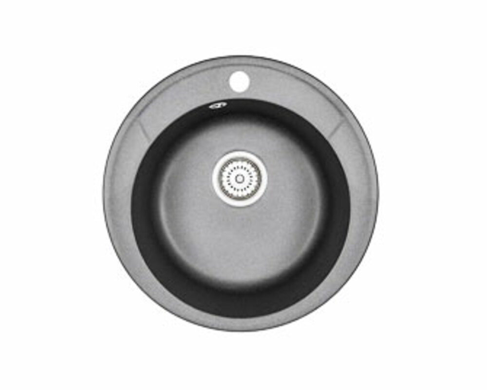 Мойка GRANULA ST-4802 графит d=480мм (без сливной арматуры)