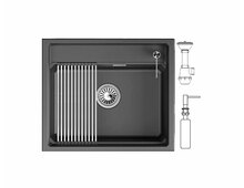 Мойка GRANULA KS-6003i шварц 600х510 мм