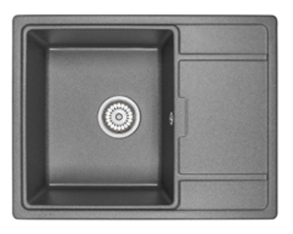 Мойка GRANULA GR-6503 чёрный 650х500мм