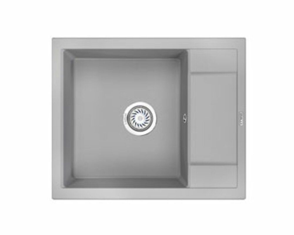 Мойка GRANULA GR-6002 алюминиум 600х500мм