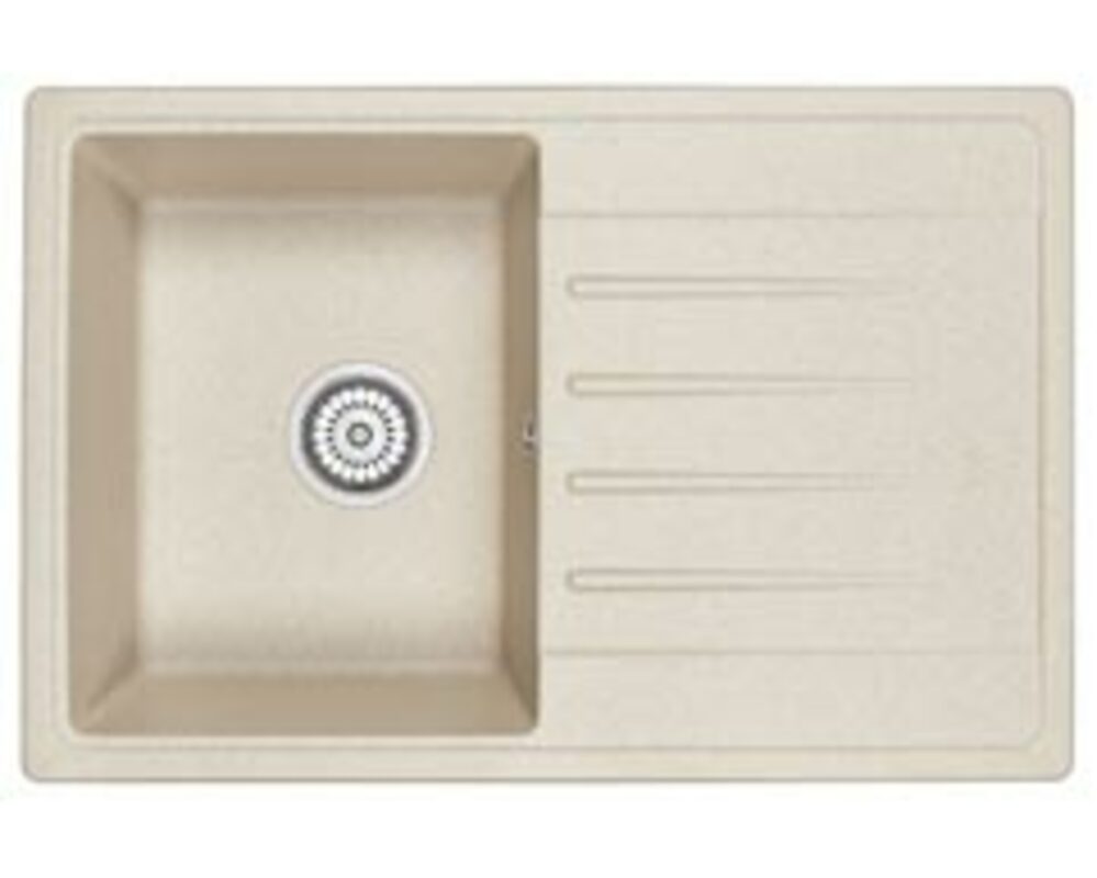 Мойка GRANULA ST-7602 бежевый 760х500мм (без сливной арматуры)