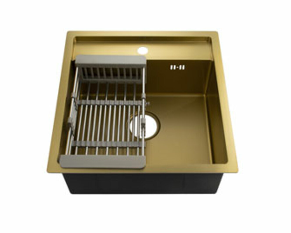 Мойка FABIA PROFI 500x500 ЗОЛОТО