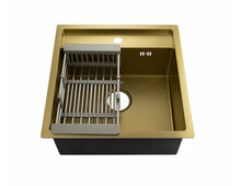 Мойка FABIA PROFI 500x500 ЗОЛОТО