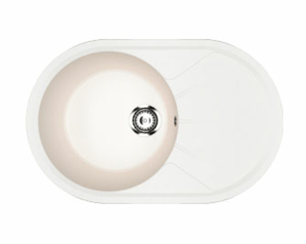 Мойка Ecology Stone R-31-341 ультра-белый 750x480мм