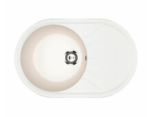 Мойка Ecology Stone R-31-341 ультра-белый 750x480мм