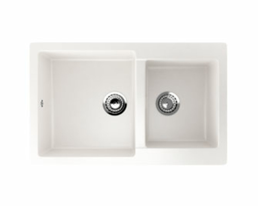 Мойка Ecology Stone R-28-341 ультра-белый 770x500мм