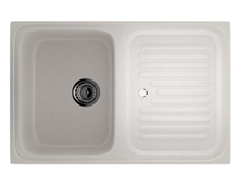 Мойка Ecology Stone ES-27-341 ультра-белый 760x500мм