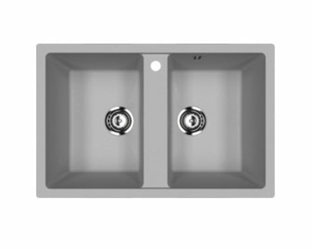 Мойка Ecology Stone R-23-310 серый 775x495мм