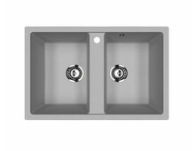 Мойка Ecology Stone R-23-310 серый 775x495мм