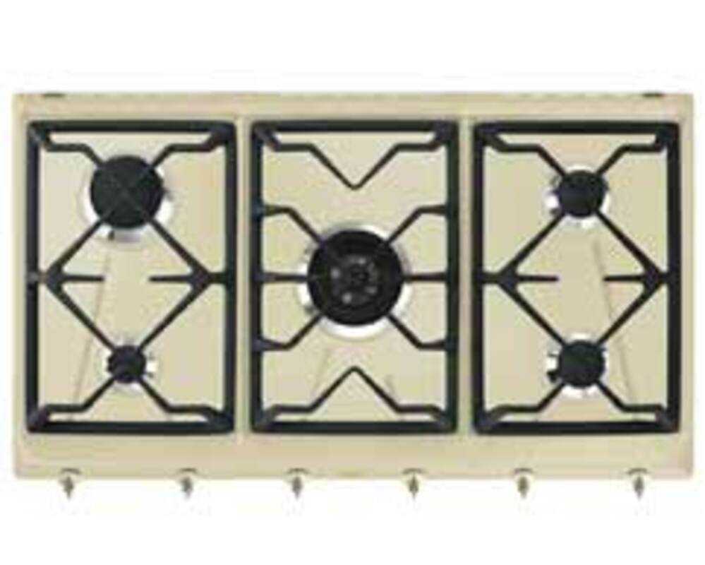 Варочная поверхность газ. SMEG SRV896POGH