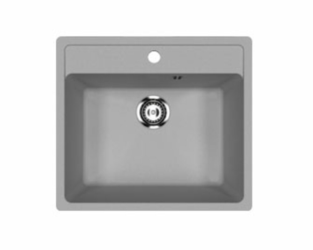 Мойка Ecology Stone R-15-309 тёмно-серый 550x490мм