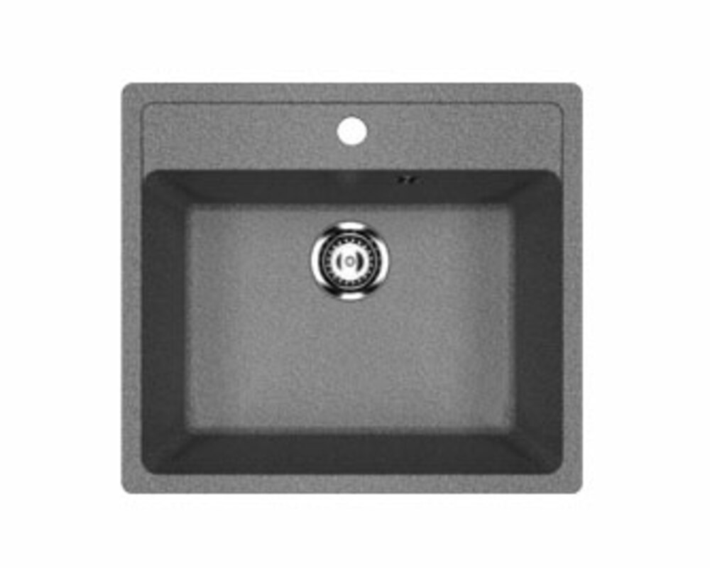 Мойка Ecology Stone R-15-342 графитовый 550x490мм