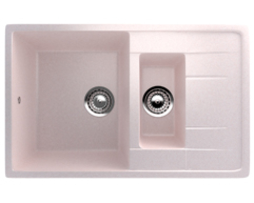Мойка EcoStone ES-22-311 светло-розовый 770x495мм
