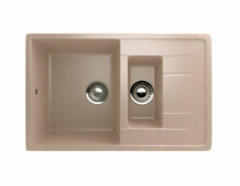 Мойка Ecology Stone R-22-302 песочный 770x495мм