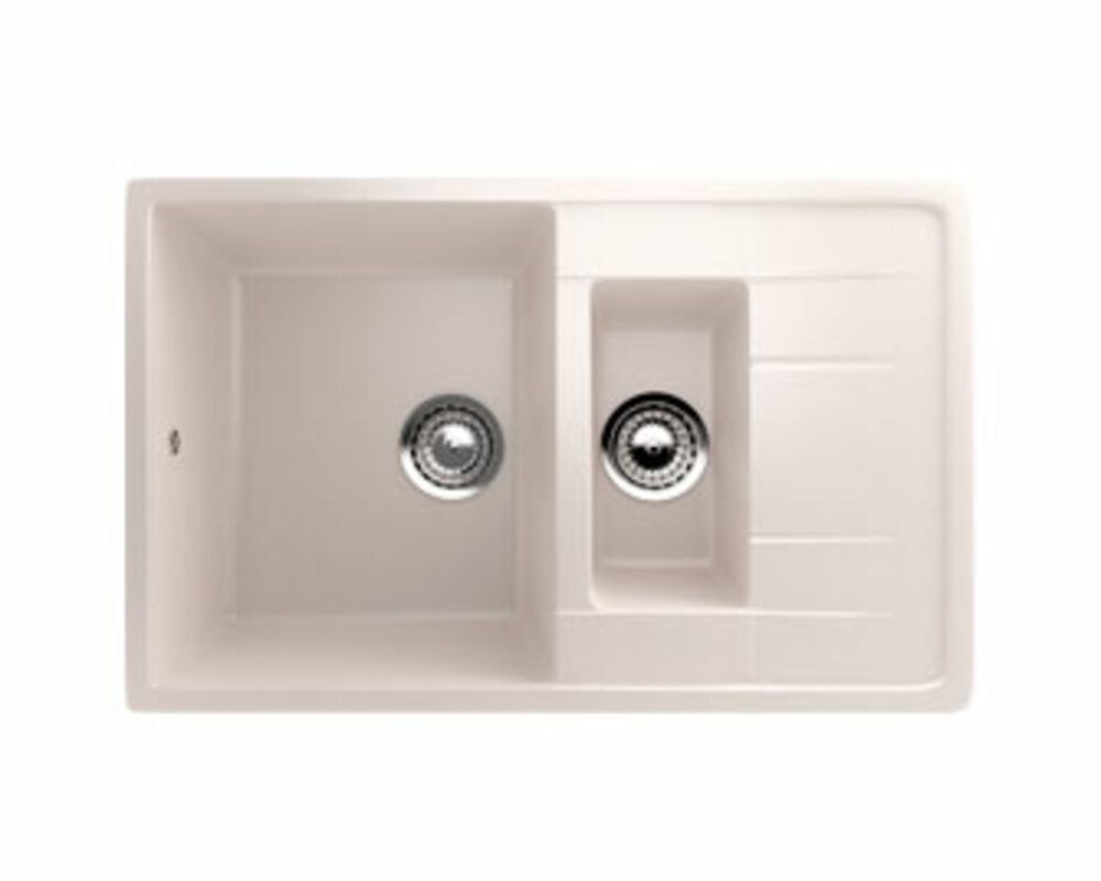 Мойка Ecology Stone R-22-331 белый 770x495мм