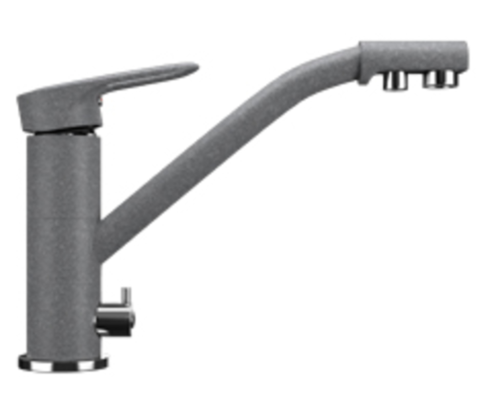 Смеситель Ecology Stone 05-342 графитовый (с подкл. фильтра)