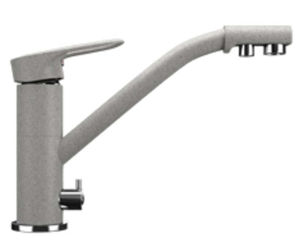 Смеситель Ecology Stone 05-310 серый (с подкл. фильтра)