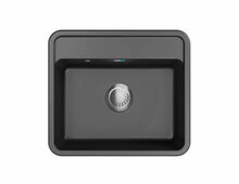 Мойка GRANULA ST-5601 чёрный 560х500мм (без сливной арматуры)
