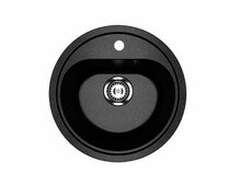 Мойка Ecology Stone R-10-308 чёрный d=440мм