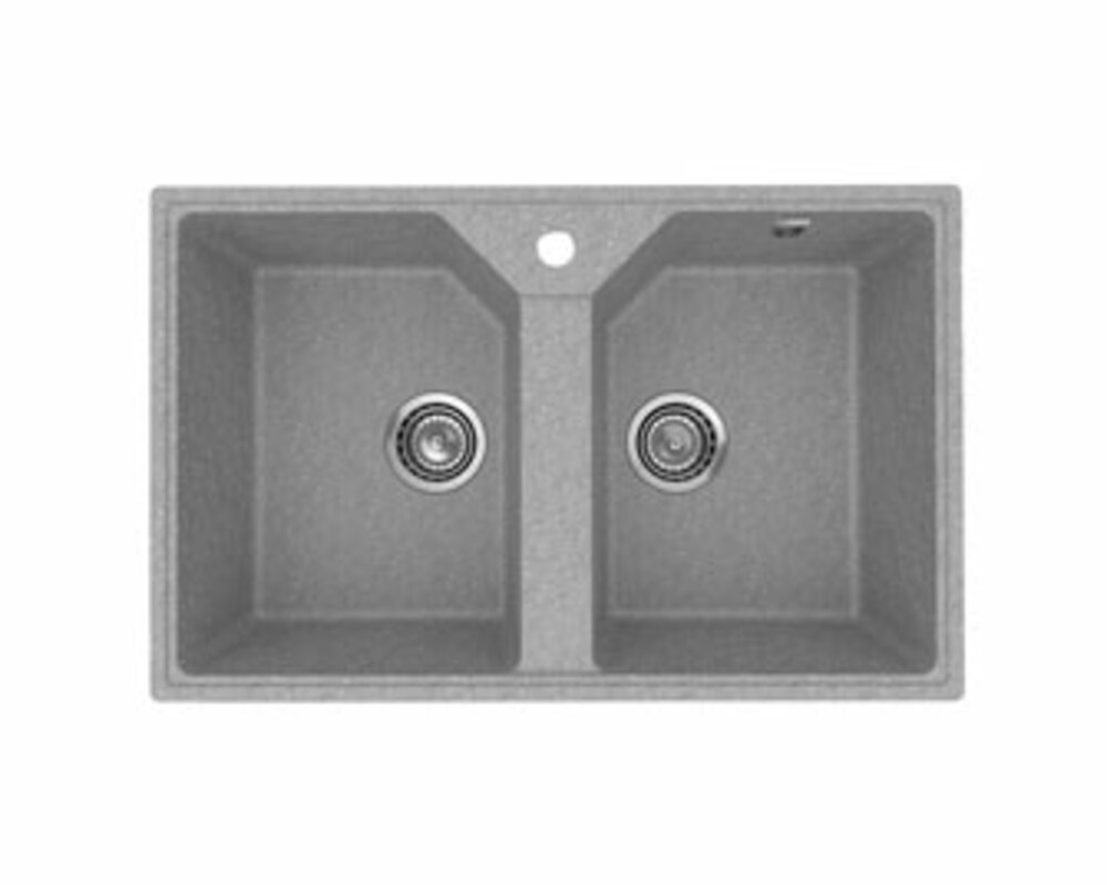 Мойка Practik PR-M 770-003 светло-серый 770х490мм (без сливной арматуры)