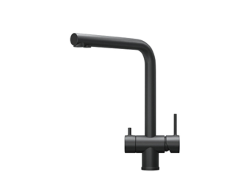 Смеситель Granula KS-7011 ЧЁРНЫЙ МАТОВЫЙ