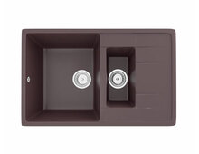 Мойка Ecology Stone R-22-345 шоколад 770x495мм