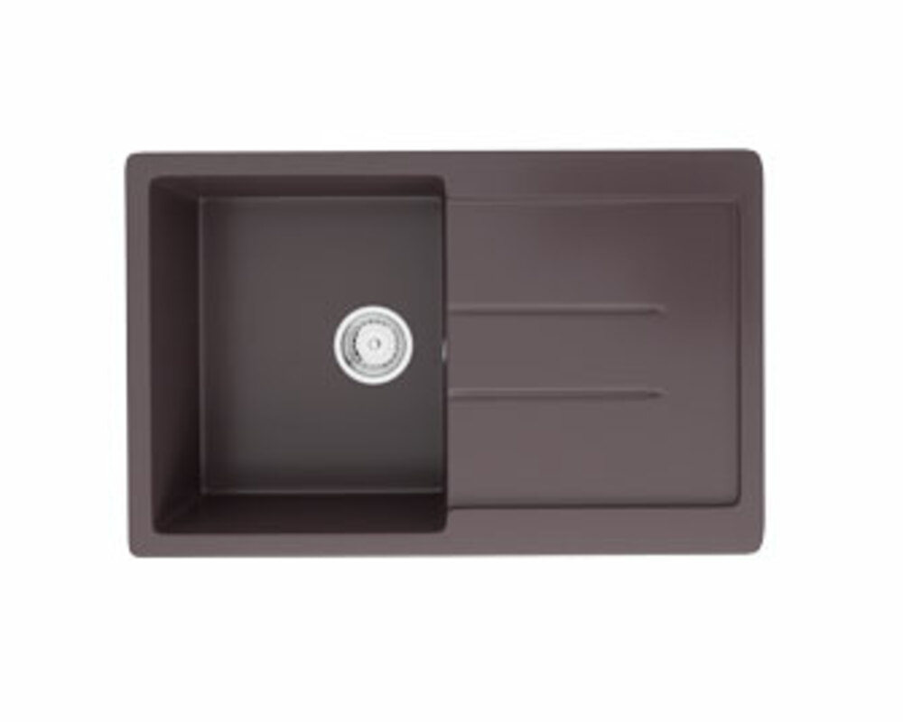 Мойка Ecology Stone R-33-345 шоколад 770x495мм