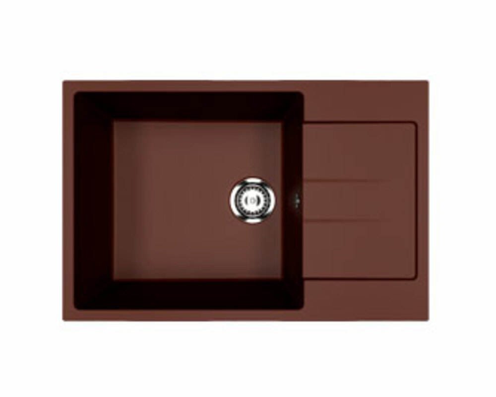 Мойка Ecology Stone R-27-345 шоколад 760x500мм