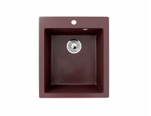 Мойка Ecology Stone R-14-345 шоколад 495x420мм