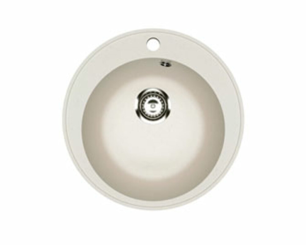 Мойка Practik PR-M 475-001 белый камень d=475мм (без сливной арматуры)