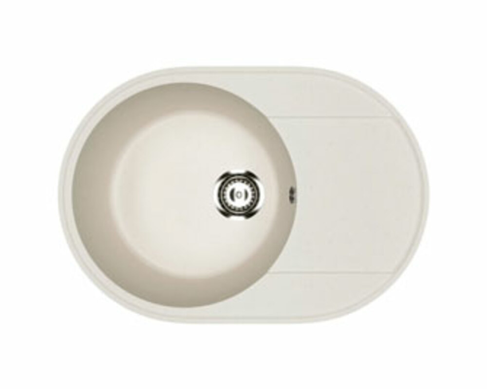 Мойка Practik PR-M 610-001 белый камень 610х470мм (без сливной арматуры)