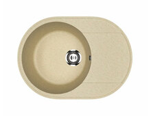 Мойка Practik PR-M 610-002 слоновая кость 610х470мм (без сливной арматуры)