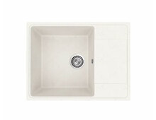 Мойка Practik PR-M 650-001 белый камень 650х495мм (без сливной арматуры)