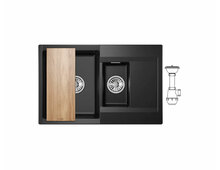 Мойка GRANULA ES-7808 турмалин 780х500мм