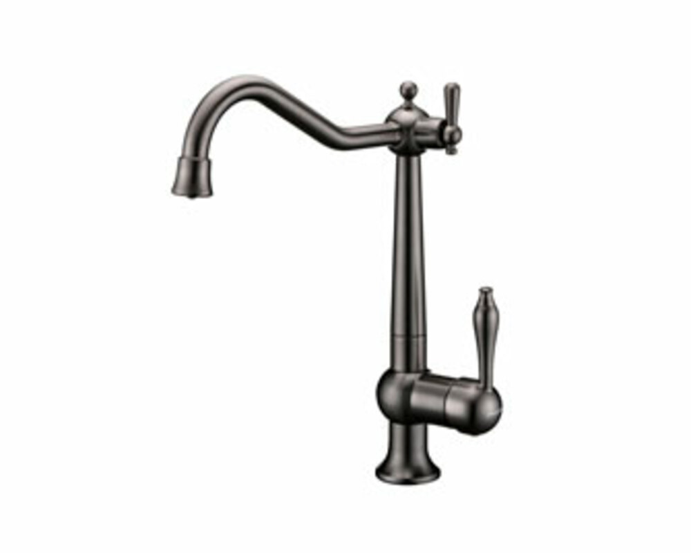 Смеситель PAULMARK Retro Re213226-GM воронёная сталь (с подкл. фильтра)