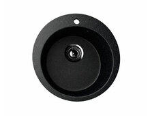 Мойка Ecology Stone R-13-308 чёрный d=495мм