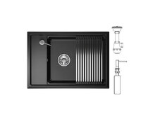 Мойка GRANULA KS-7305 шварц 730х510 мм
