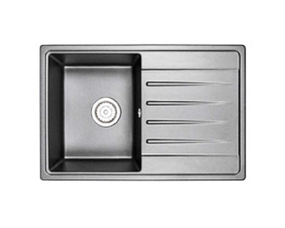 Мойка GRANULA ST-7602 графит 760х500мм (без сливной арматуры)