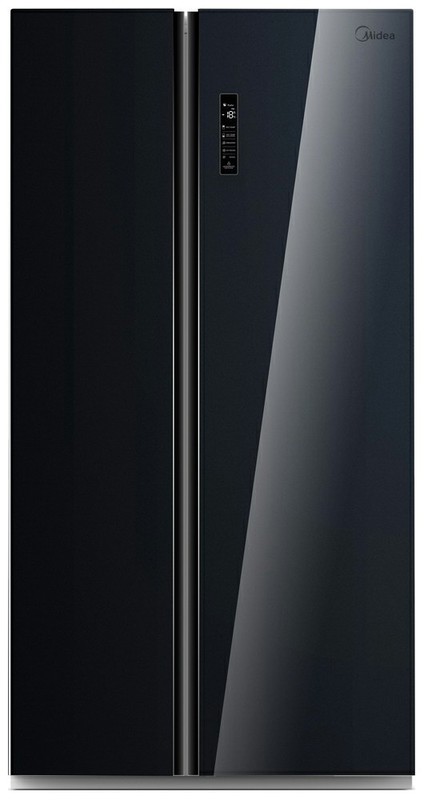 Холодильник MIDEA MRS518SNGBL: стиль, комфорт и объем